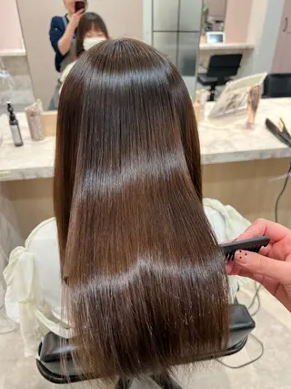 セミロング パーマ LallYou金山所属・津野 こころのヘアスタイル