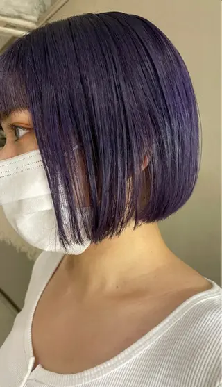 ショート カラー uno rioのヘアスタイル