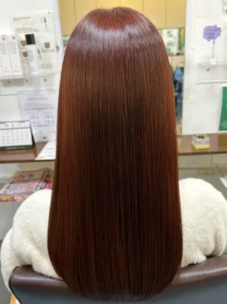 ロング カラー 【髪質改善】に特化 オリーブオイルクラブのヘアスタイル