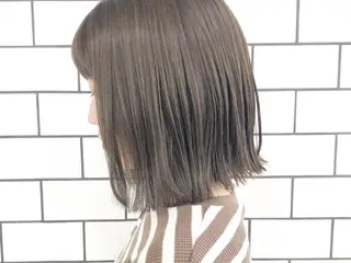 ミディアム カラー パーマ ヘアアレンジ ネイル マツエク・マツパ 川野 彩海のヘアスタイル