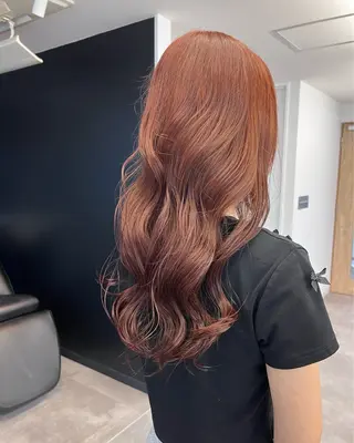 ロング カラー 🌿ダブルカラー/ 明大前/中村渓太のヘアスタイル