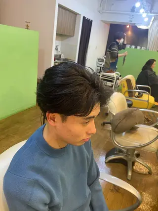 ヘアアレンジ メンズ メンズ特化 エシカル　松原大将のヘアスタイル