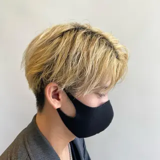 カラー メンズ メンズ縮毛矯正 ♠️店長下平隼人のヘアスタイル