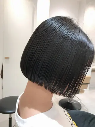 ミディアム 蘆谷 華帆のヘアスタイル