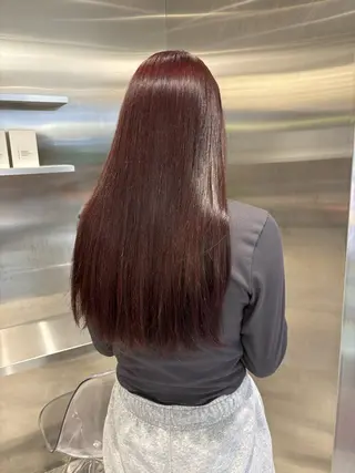 カラー 八王子/個性派カラー /暖色系🍒バッサーのヘアスタイル