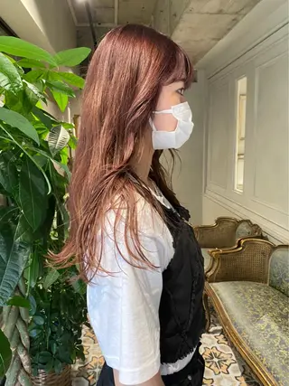 ロング 原 菜帆のヘアスタイル