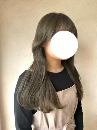 ロング カラー 🫧Lee十三🫧 濱平ももかのヘアスタイル