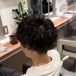 パーマ メンズ 💫デザインパーマ 💫小沢有佑のヘアスタイル
