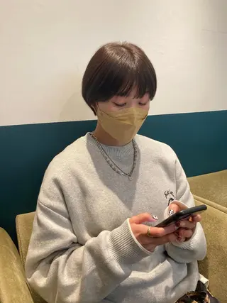 ショート 高山 鳳成のヘアスタイル