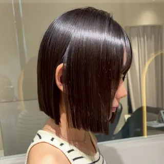 ミディアム ボブ/髪質改善 jionのヘアスタイル
