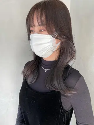 セミロング 韓国風/髪質改善 赤み消し✨junkiのヘアスタイル