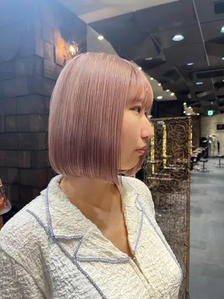 ショート カラー ミンクス銀座店所属・MINX 外山 海成/銀座のヘアスタイル