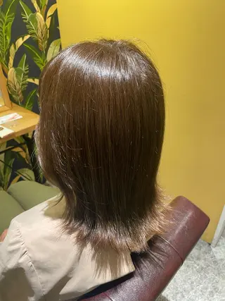 ミディアム カラー moon 武蔵小杉所属・ヤマザキ アイ🕊 くすみカラー👒のヘアスタイル