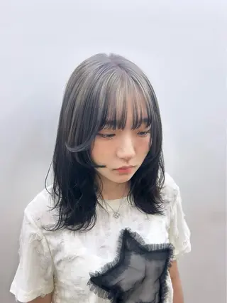 ロング MiRI💜地毛級 エクステ✖似合わせ技のヘアスタイル