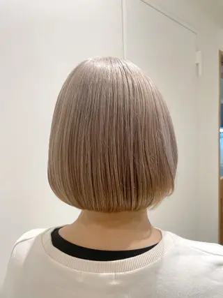 ショート カラー 新宿 新井彩斗のヘアスタイル