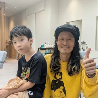 キッズ kitsuki北参道所属・カガラシュン/ 刈り上げ/ウルフのヘアスタイル