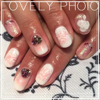 ネイル ＦreeDoＭ   Design所属・W KUMIのネイルデザイン