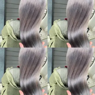 ロング カラー ヘアアレンジ 🦋韓国ヘア 坂本 菜摘🦋のヘアスタイル