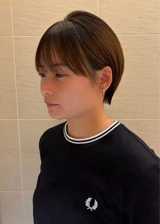 ショート サイトウ　ナミ /無料カットモデルのヘアスタイル