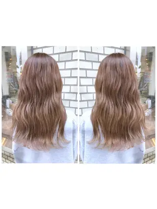 ロング カラー ブリーチ/髪質改善 🍊店長MASAKiのヘアスタイル