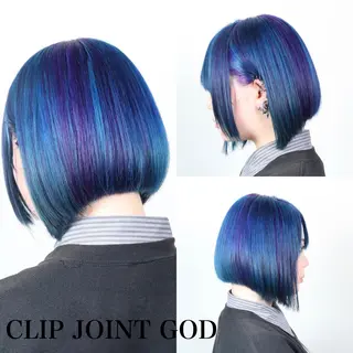 ショート カラー 今泉 周のヘアスタイル