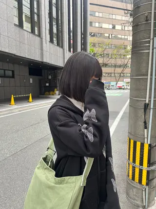 ミディアム カラー はるか/ CosyVelvetのヘアスタイル