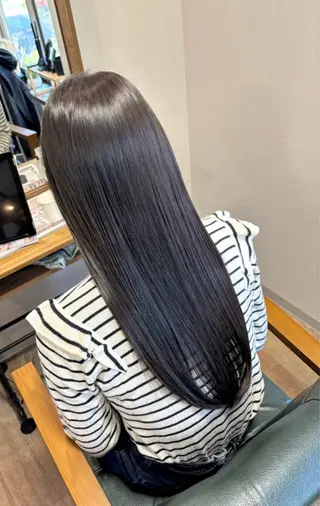 ロング 髪質改善/白髪ぼかし 笹沼 陸矢のヘアスタイル