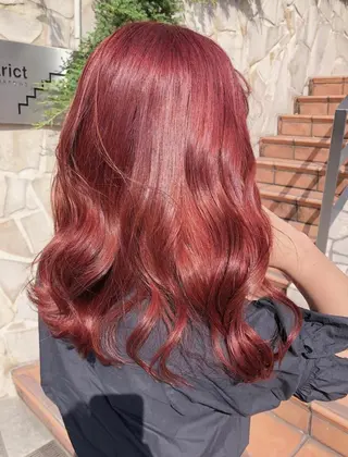 ミディアム 🩰nanaka 🩰のヘアスタイル