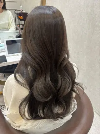 ロング カラー 🍒ブリーチなしカラ ー／Sakura🍒のヘアスタイル