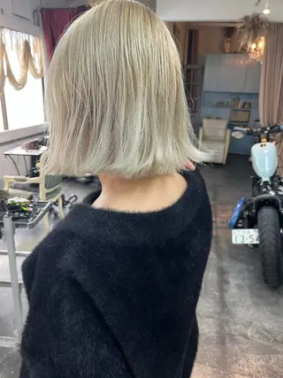 ショート カラー Mariana雛/ 西大分/ハイライトのヘアスタイル