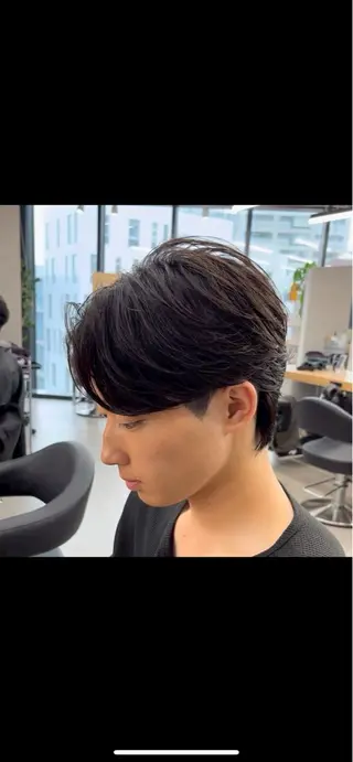 ショート パーマ メンズ トレンド🔥メンズ 特化⚡️網野裕希のヘアスタイル