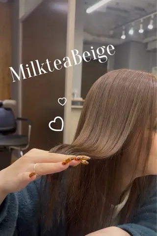 カラー Aya/梅田 /髪質改善カラーのヘアスタイル