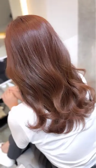 ミディアム カラー 髪質改善サロン Sea shinjuku 新宿南口【シー シンジュク】所属・髪質改善/韓国ヘア レイヤー/新宿/ロミのヘアスタイル