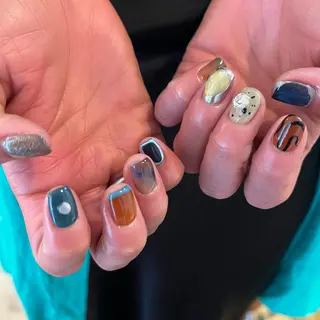 ネイル Trico Antique所属・岩本 杏のネイルデザイン