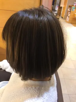 ショート カラー パーマ ヘアアレンジ メンズパーマの巨匠 鈴木純のヘアスタイル