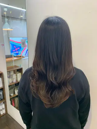 ロング GO TODAY シェアサロン 銀座Arc店所属・デジタルパーマ🫧 韓国風ヘア🫧サクラのヘアスタイル