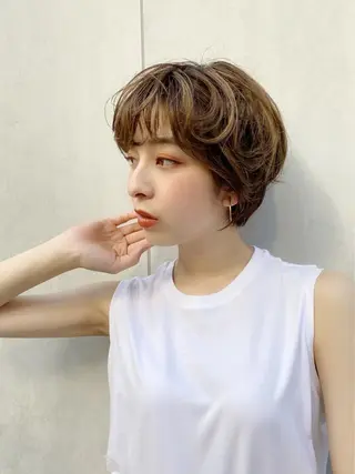 ショート まゆ MAYUのヘアスタイル