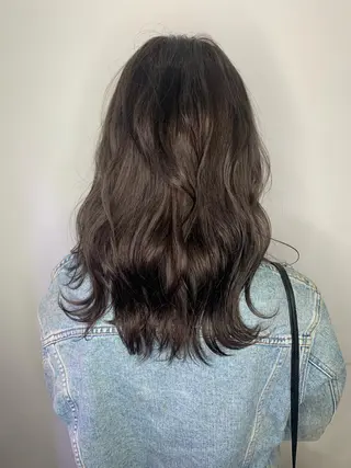 セミロング AMI ウルフパーマ/メンズのヘアスタイル