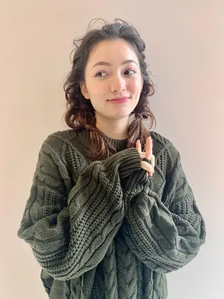 セミロング 似合わせカット🌿 前川のヘアスタイル