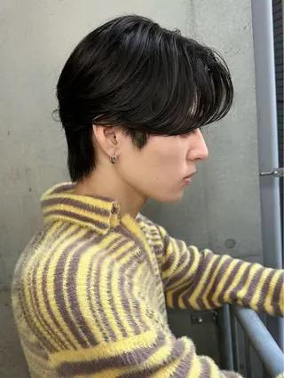 ミディアム パーマ メンズ メンズ特化 🦋KANOKO🦋のヘアスタイル