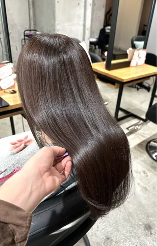 ロング カラー ✨髪質改善/ブリーチ /ショート高山のヘアスタイル