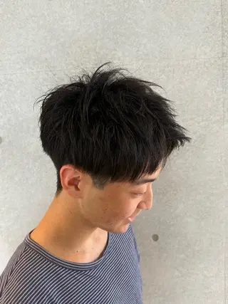 ショート ハコ（HACO)所属・豊嶋 暉直のヘアスタイル