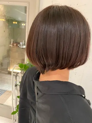 ショート カラー ナチュラル/韓国💎 haruka 💎のヘアスタイル