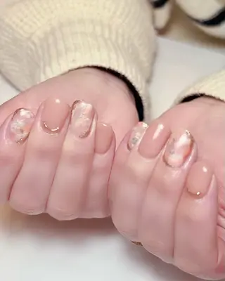 ネイル Peach nail 🍑kaoriのネイルデザイン