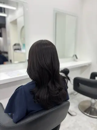 カラー 🤍レイヤー/顔周り 暖色hirari🤍のヘアスタイル