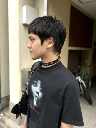 メンズ darts所属・マツダ レンのヘアスタイル