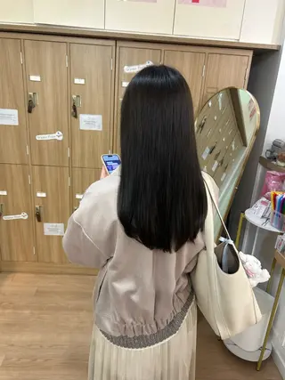 ロング カラー レイヤーカット/髪質 改善✨/藤田侑花のヘアスタイル