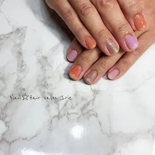 ネイル Hair salon Irie所属・與儀 知佳のネイルデザイン