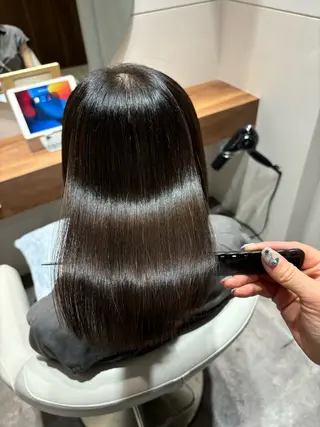 ミディアム 美髪ヘア 🤍erikaのヘアスタイル