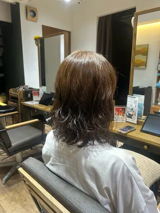 パーマ メンズカットモデル /新宿/あやこのヘアスタイル